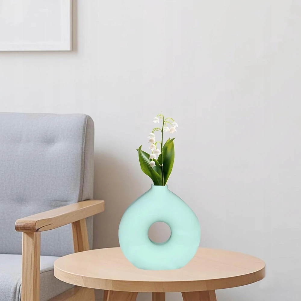 SILIKONINĖS FORMOS VAZĖS GĖLĖS 6 Vnt. LIEJIMO DERVA DIY SOFT