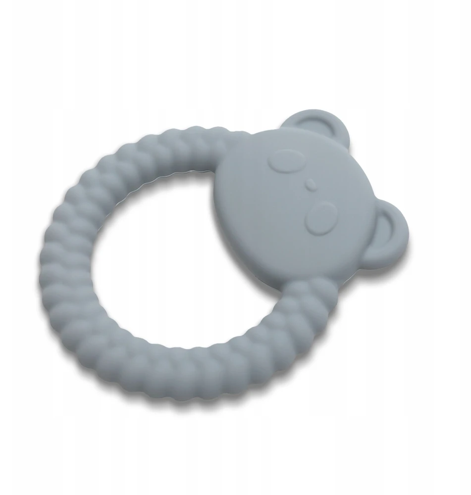 Silikoniniai dantų dantukai Sensory PANDA Baby 0m+ Lorelli