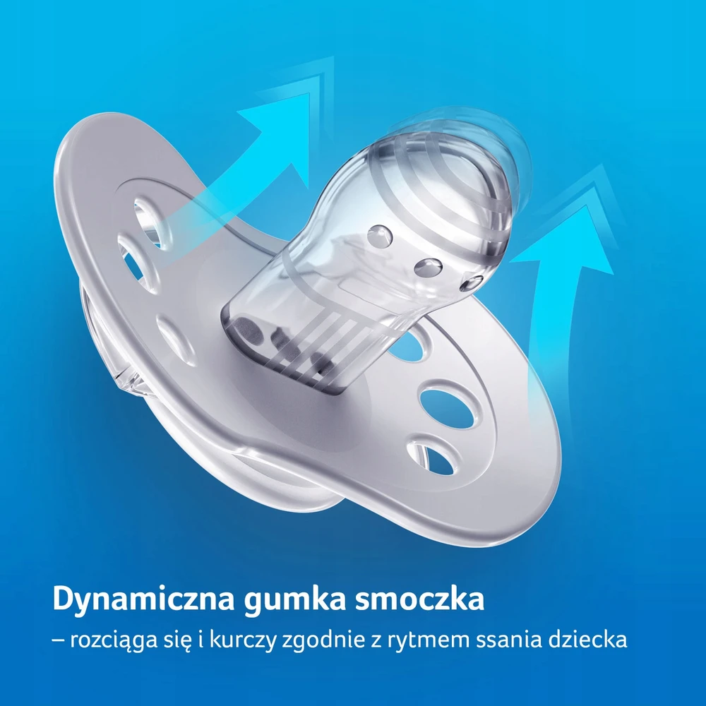 LOVI 22/871 Dinaminis silikoninis čiulptukas 6-18 m 2vnt Botanic Girl