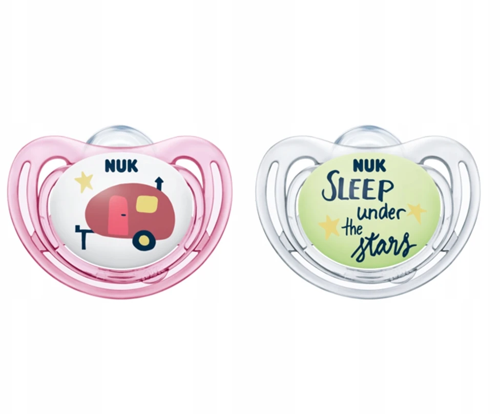 Silikoninis čiulptukas NUK ADVENTURE 0-6M 2VNT. 175246