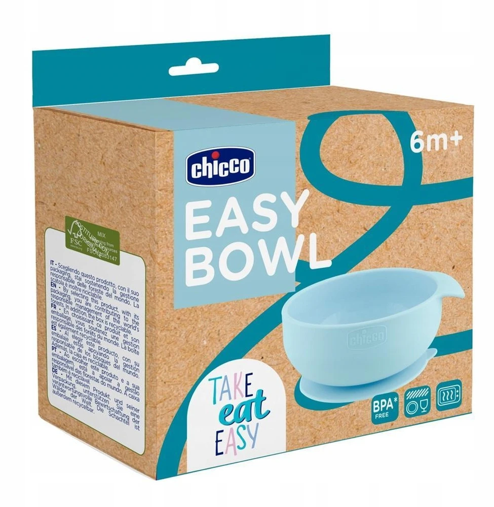 SILIKONINIS DUBENIS 6M+ MĖLYNAS, CHICCO