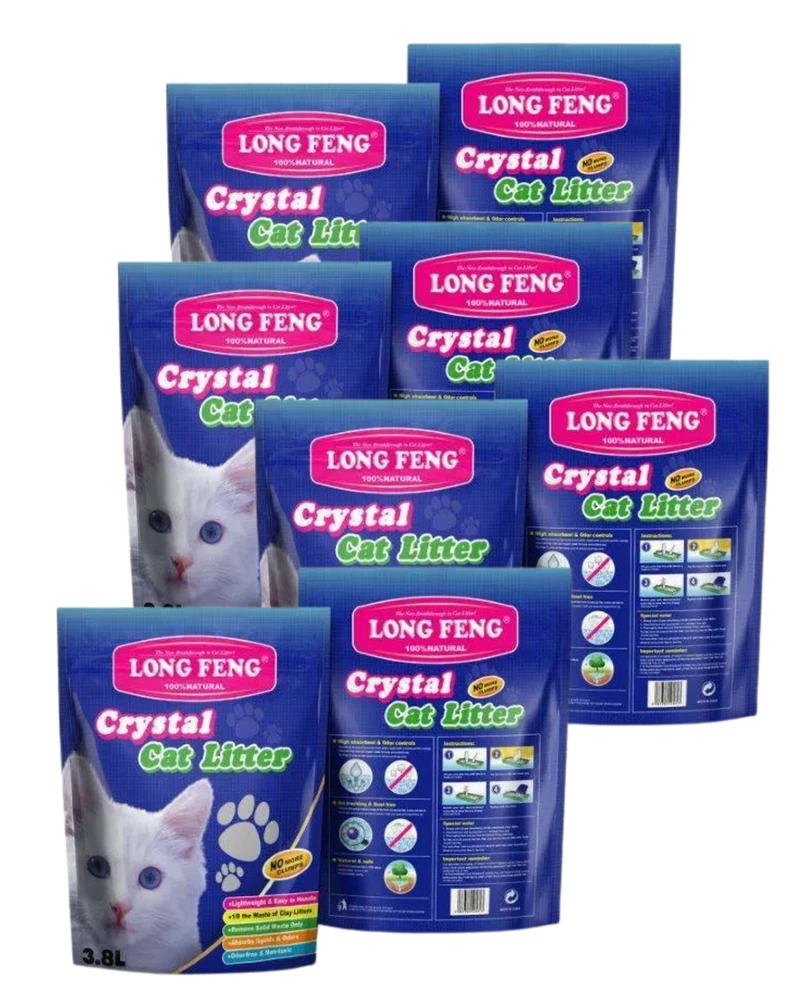 Long Feng silikoninis kraikas katėms 3,8L