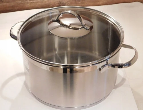 Silit Achat High puodas su dangčiu 16 cm 1,9 l nerūdijančio plieno