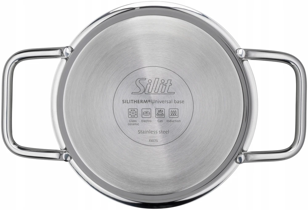 Silit Extra Cook plieno puodas su dangčiu, mažas, 14 cm, 0,9 l, indukcinis