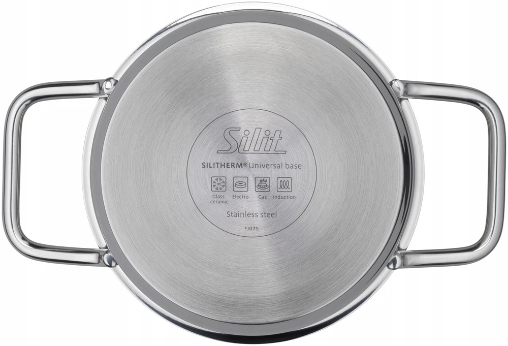 Silit Extra Cook plieno puodas su dangčiu, mažas, 12 cm, 0,7 l, indukcinis