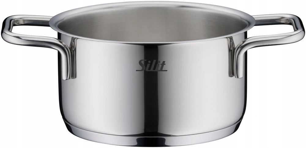 Silit Extra Cook plieno puodas su dangčiu, mažas, 12 cm, 0,7 l, indukcinis