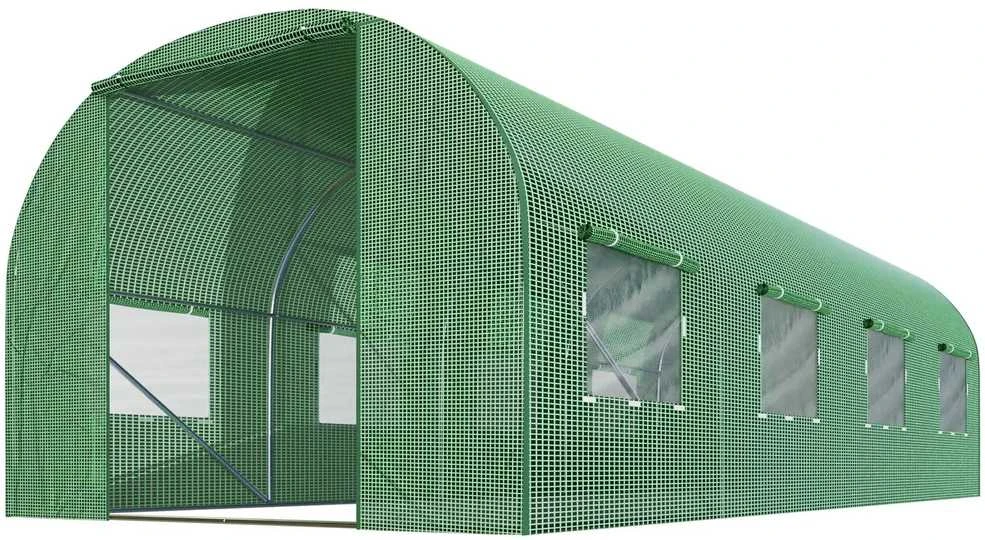 Šiltnamis 2x4,5xH2m (9m2) Plonos