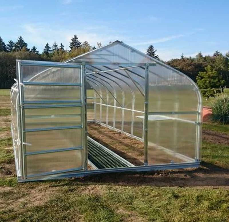 Meistro Kodas Šiltnamis STANDART*KLASIKA 10 m2/6 mm (2,5x4 m) 2 stoglangiai