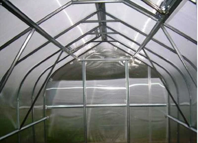 Meistro Kodas Šiltnamis STANDART*KLASIKA 10 m2/6 mm (2,5x4 m) 2 stoglangiai