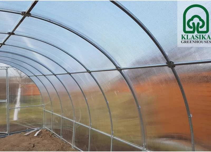 Meistro Kodas Arkinis šiltnamis KLASIKA TUBE 24 m2 4 mm danga 3 x 8 m (24 m2)