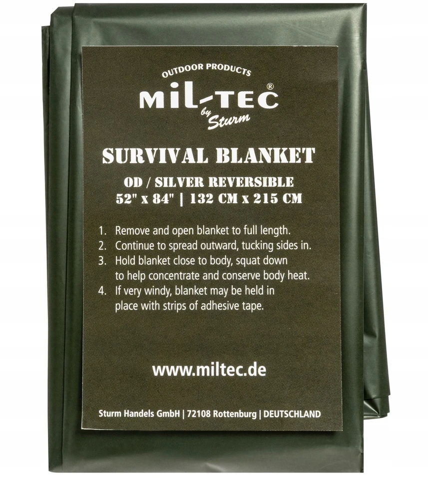 Mil-Tec OD/Sidabrinis IŠGYVENIMO ANTKLĖ