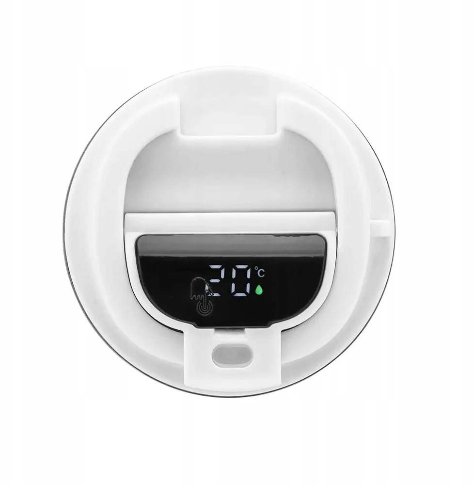 Šiluminio puodelio termosas 510 ml LCD ekranas kavai ir arbatai Altom Design