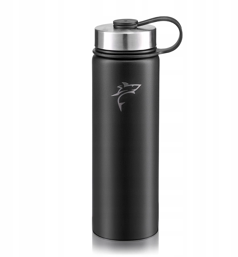 Silver Sharky Termopuodelis kavai ir arbatai, 710ml, nepralaidus termosas automobiliui