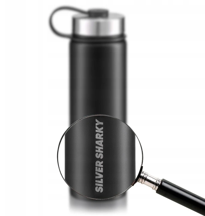 Silver Sharky Termopuodelis kavai ir arbatai, 710ml, nepralaidus termosas automobiliui