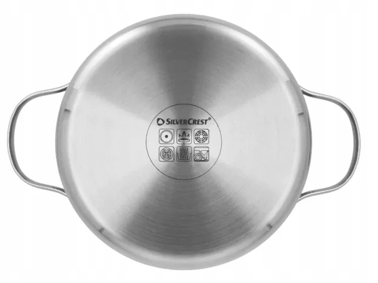 SILVERCREST nerūdijančio plieno puodas 20cm 3L