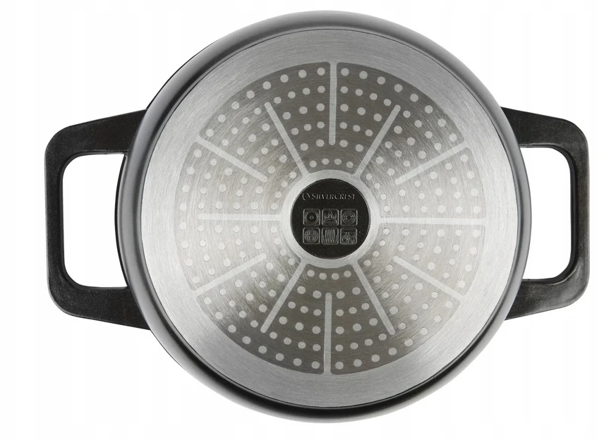 SilverCrest tradicinis puodas, 4,9 l, juodas