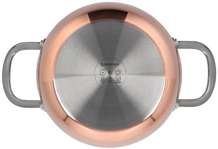 SILVERCREST Variu dengtas puodas su dangteliu, Ø 20 cm