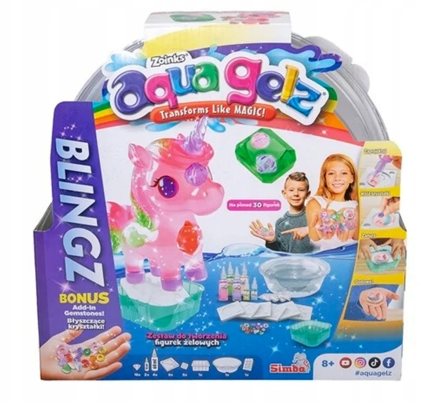 Kūrybinis rinkinys vaikams Aqua Gelz Deluxe, Simba