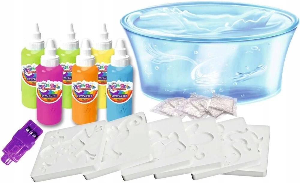 Didelis kūrybinis rinkinys Aqua Gelz Simba