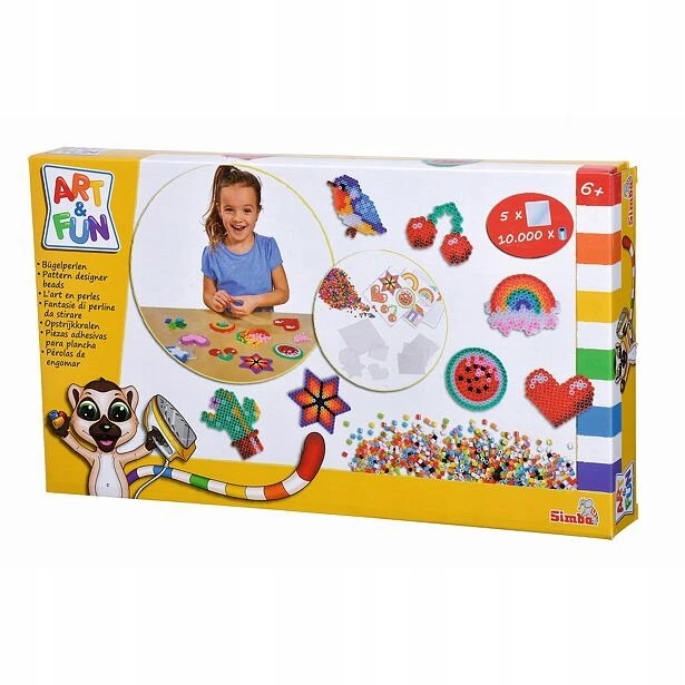 Simba Art&Fun Gift lyginimo karoliukų rinkinys 10 000 vnt.