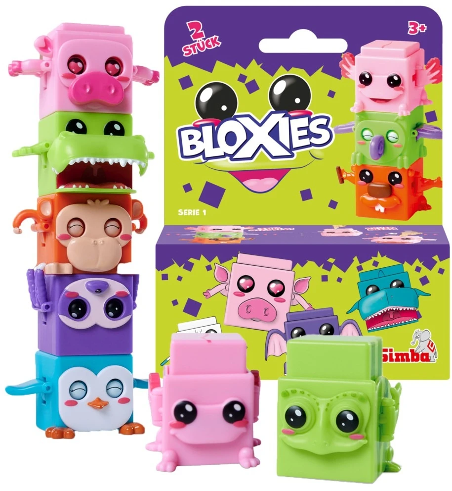 Simba Figūrėlių rinkinys Bloxies 2 dalys 1 serija