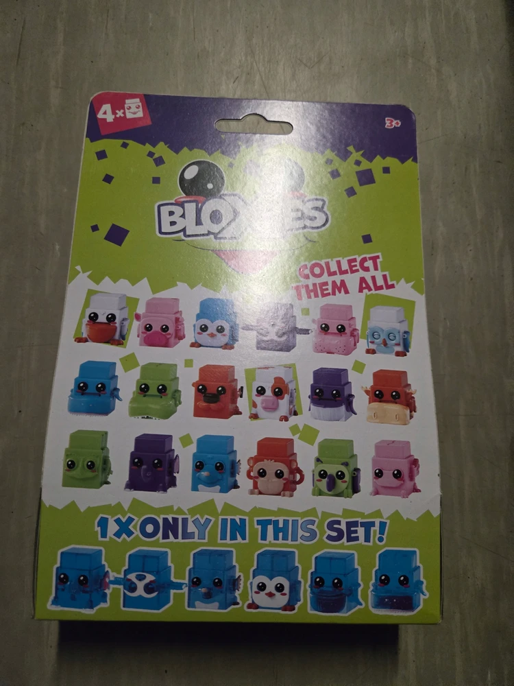 Simba Kūrybinis žaidimas Bloxies 4 dalių rinkinys, spalvotas