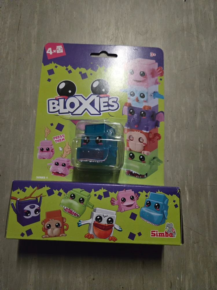 Simba Kūrybinis žaidimas Bloxies 4 dalių rinkinys, spalvotas