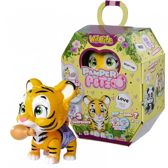Gyvunėlis Simba Pamper Petz Tigras 15 cm