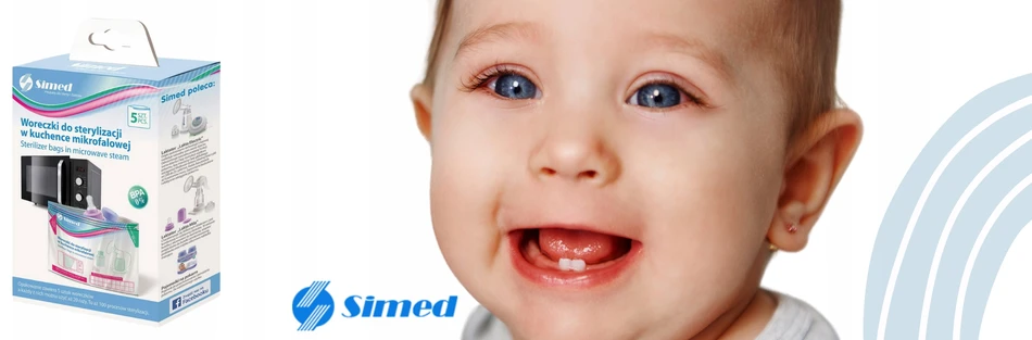 Carriwell Simed BAGS mikrobangų sterilizavimo maišeliai – 5 vnt. > 100 panaudojimų