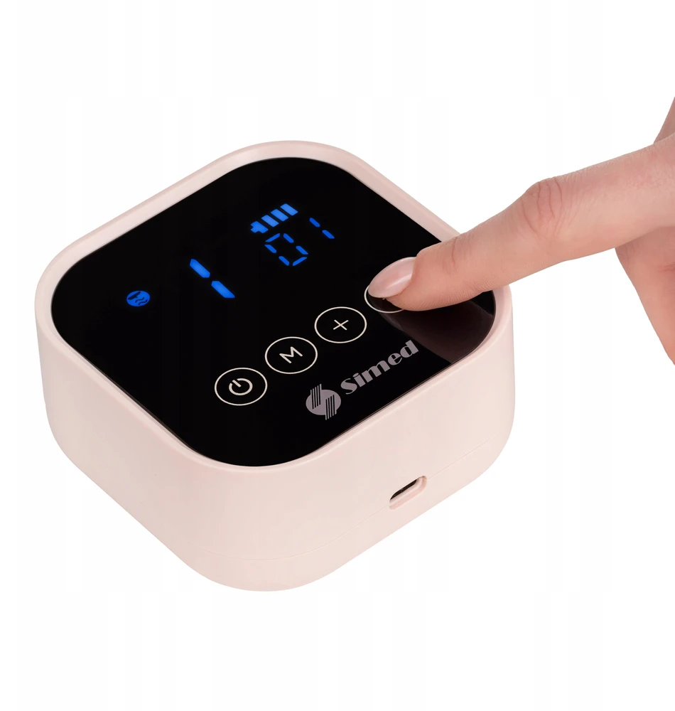 Simed ELEKTRINIS MAITINIMAS KRŪTIŠKUMS Lacta NUMI 4 fazių baterija 150 ml LED MAITINIMO