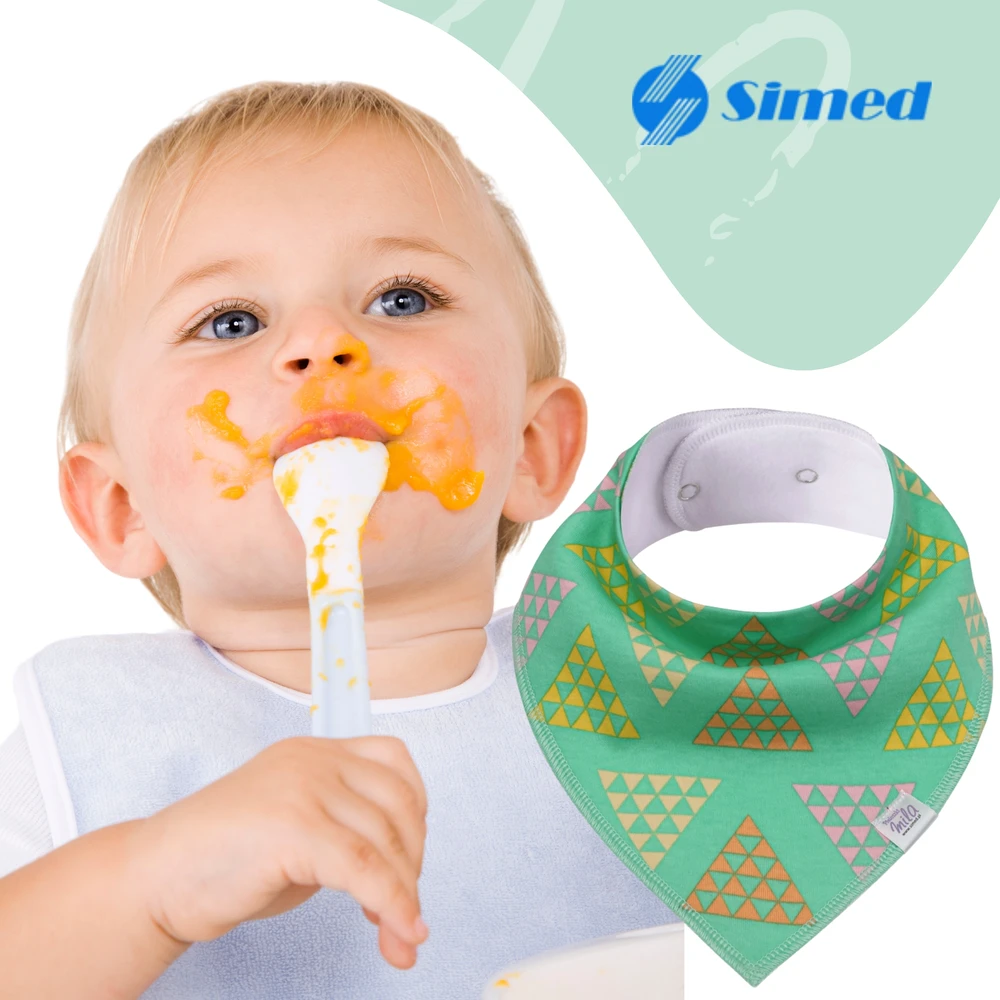 Simed Seilinukas 100% medvilninis seilinukas Šalikas COTTON Žalias 30-35 cm