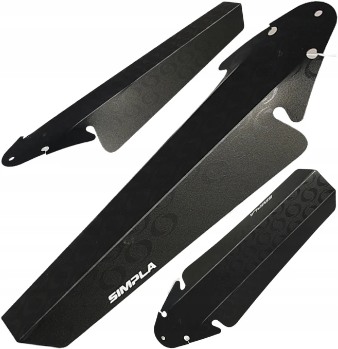 SIMPLA IQ Galinis Mudguardas Po Balnu Juodas