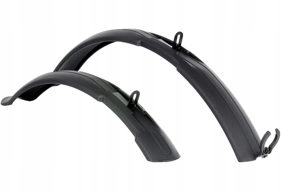 Simpla PILNAS DVIRAČIO SPARŲ RINKINYS PRIEKINIS GALINIS Juodas 24 26 27 28 eBIKE