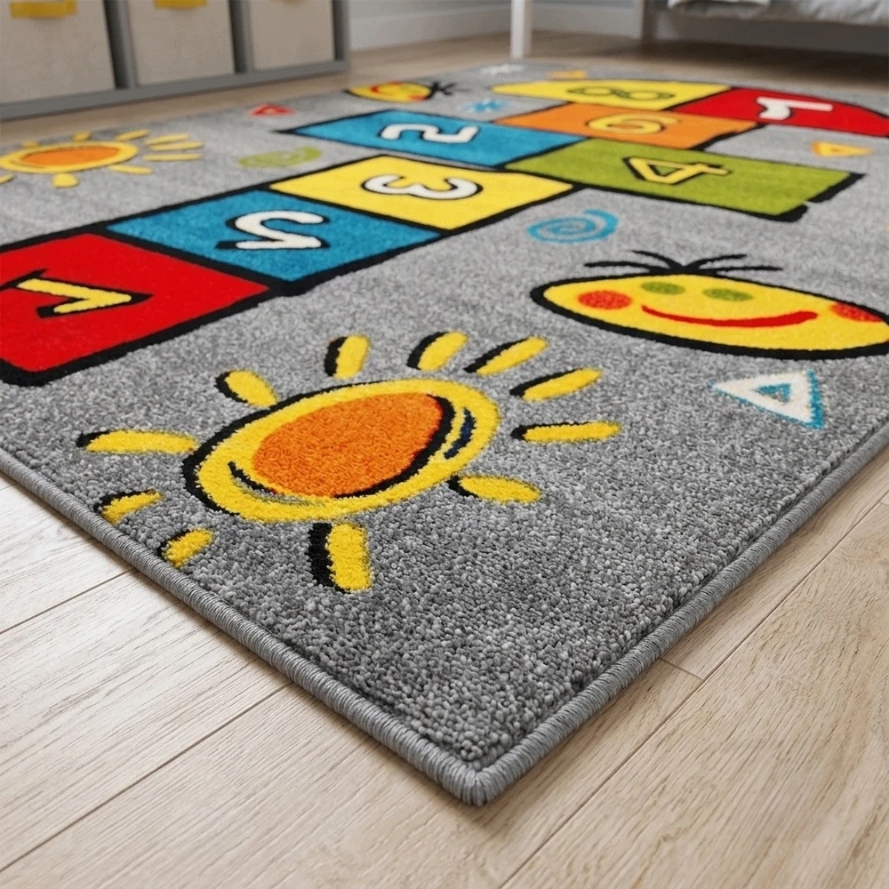 Sindbad MIĘKKI DYWAN DZIECIĘCY 150x230 Žaidimas W KLASY ZABAWA PRZYTULNY POKÓJ MALUCHA