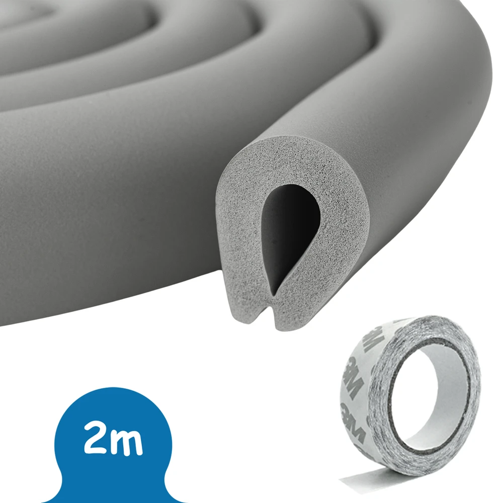 SIPO apsaugos juosta U forma pilka 2 m SBS-T23U