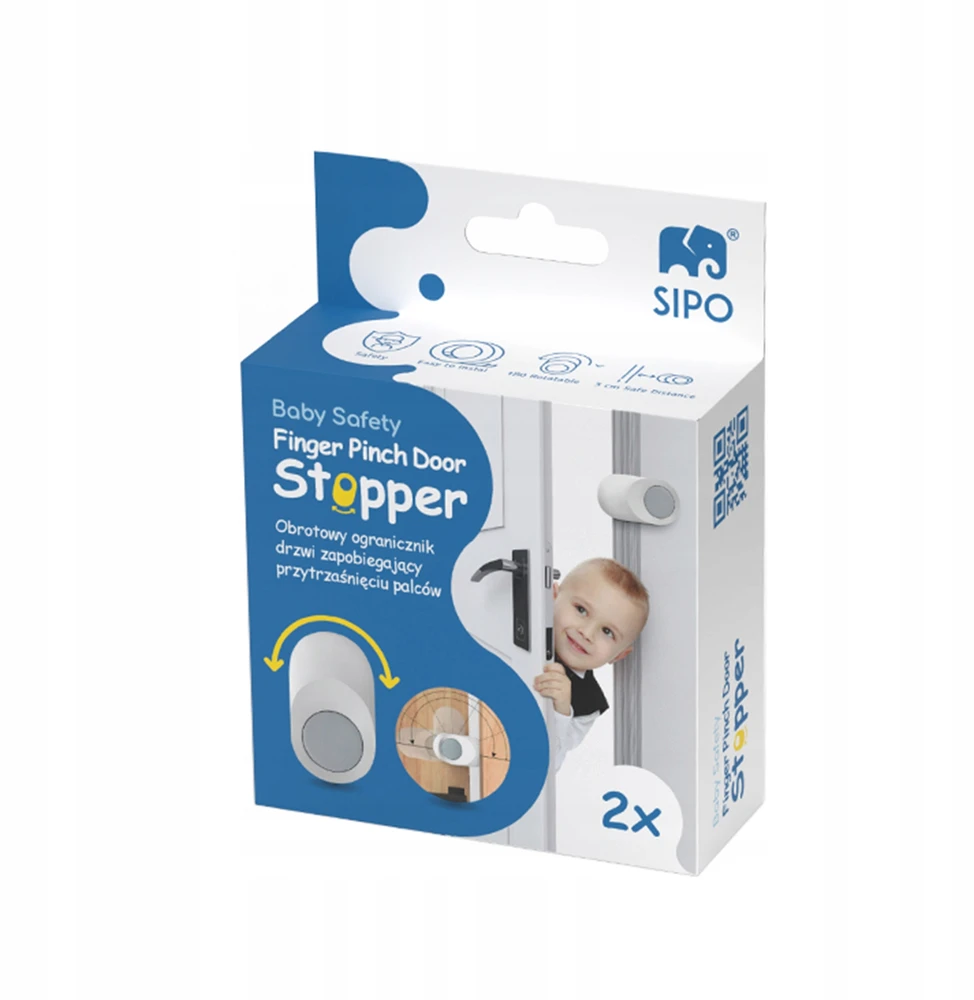 Sipo SBS-D10 durų apsauga, 2 vnt