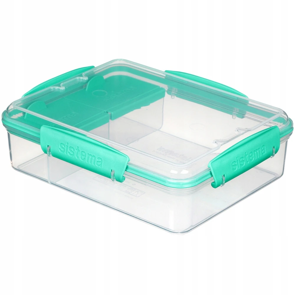 Sistema "snack Attack Duo" maisto dėžutė su skyreliais, 975ml