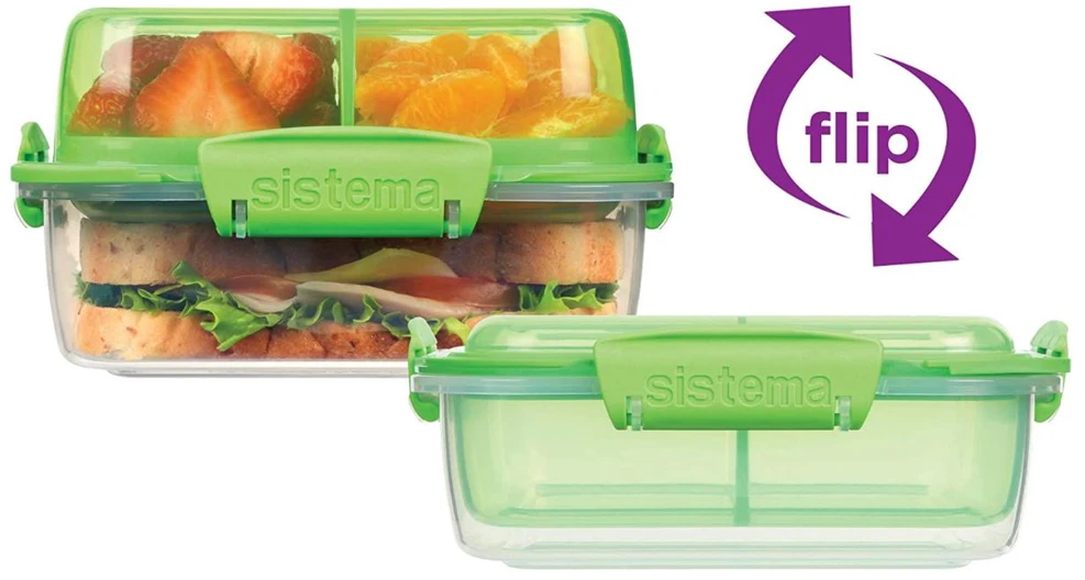 Sistema Sulankstomas Maisto Dėžutė "lunch Stack" 1240ml