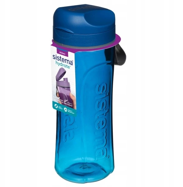 Gertuvė Sistema Vandens butelis, gėrimas, 600ml, mėlynas