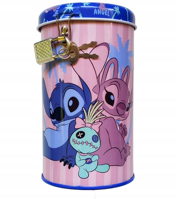 SITCH Metalinis Piggy Bank su pakabinama spyna ir raktais