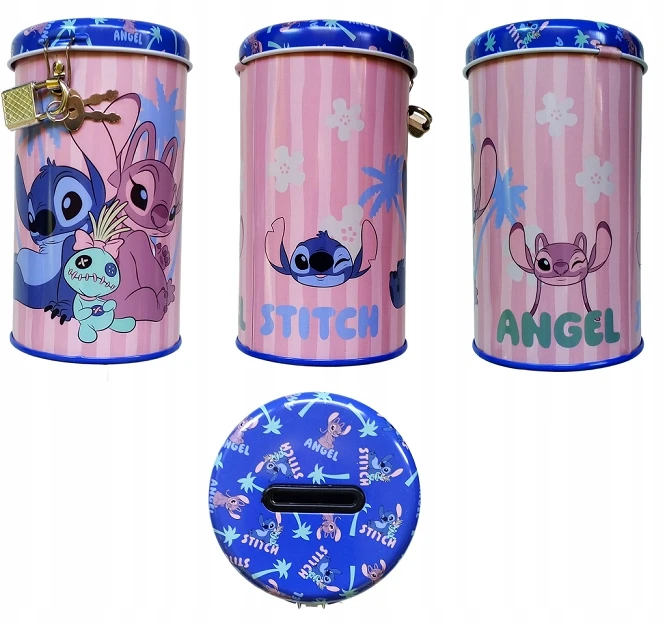 SITCH Metalinis Piggy Bank su pakabinama spyna ir raktais