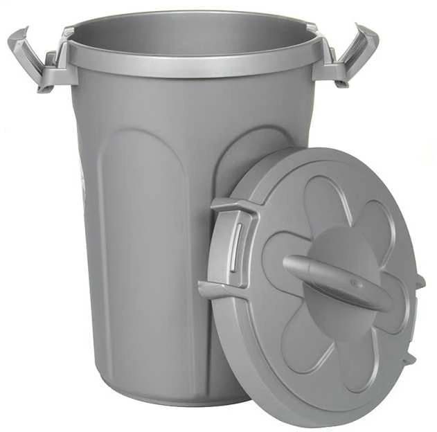 Stefanplast Jerry konteineris maistui pilkas 23L/8kg 37x32x46cm