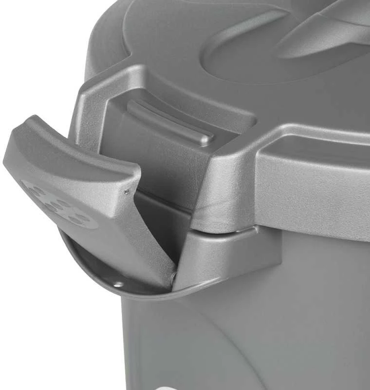 Stefanplast Jerry konteineris maistui pilkas 23L/8kg 37x32x46cm