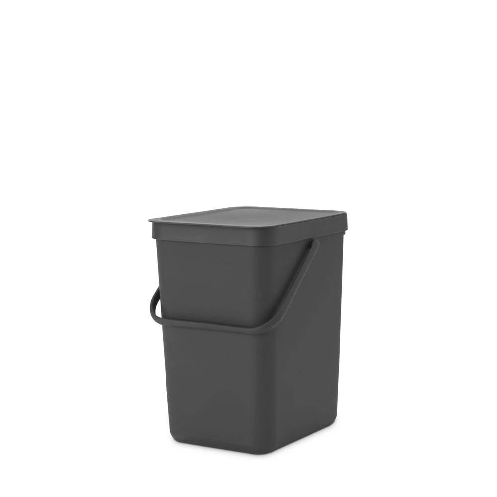 Šiukšlių dėžė BRABANTIA Sort & Go, šviesiai žalios sp., 25 L