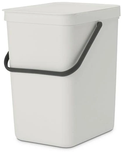 Šiukšlių dėžė BRABANTIA Sort & Go, šviesiai žalios sp., 25 L