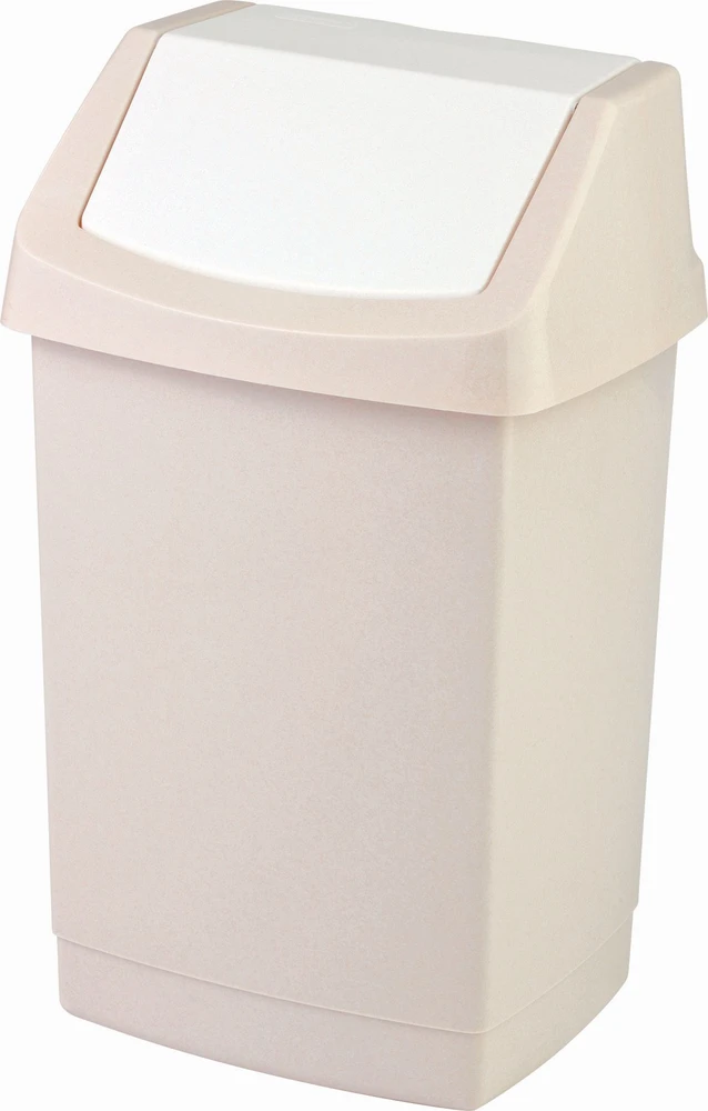 Šiukšlių dėžė CURVER CLICK IT, smėlio sp., 22,9 x 18,9 x 38,1 cm, 9 l