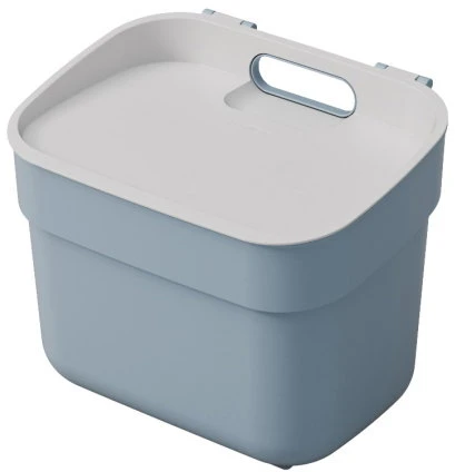 Šiukšlių dėžė CURVER READY, šv.mėlynos sp., 25 x 18,6 x 32,9 cm, 10 l
