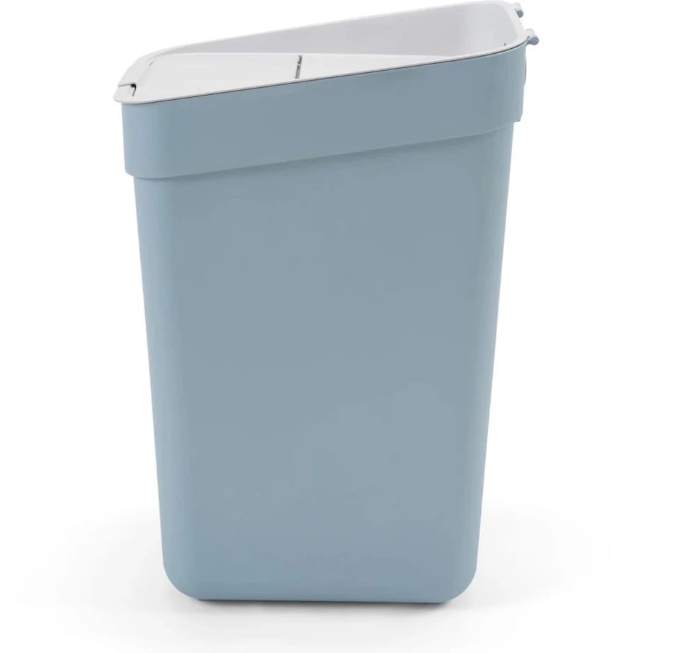 Šiukšlių dėžė CURVER READY, šv.mėlynos sp., 36,7 x 24,6 x 55,1 cm, 30 l