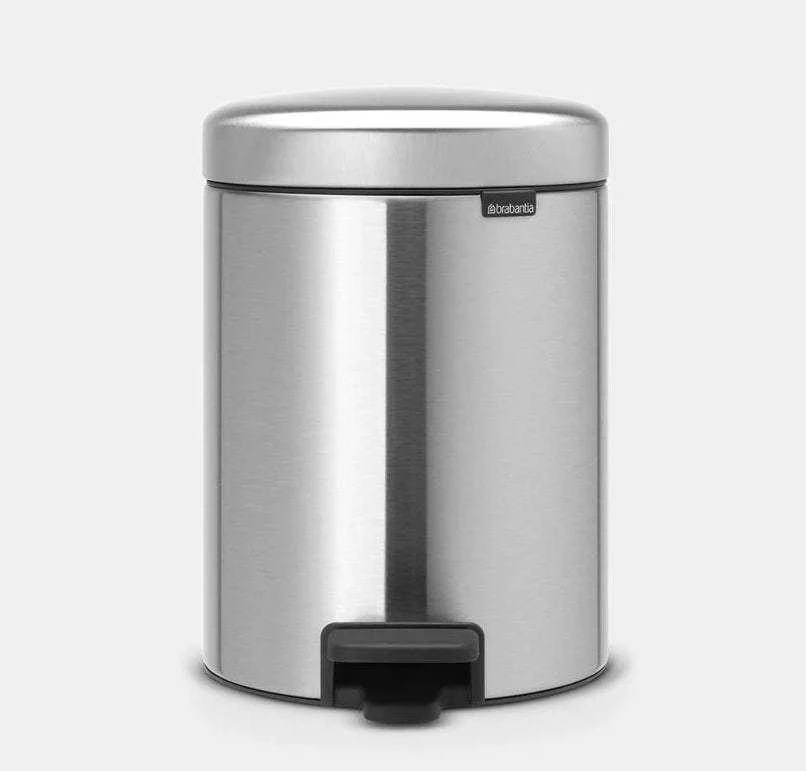 Brabantia Šiukšlių dėžė, NewIcon, 5L - Matt Steel