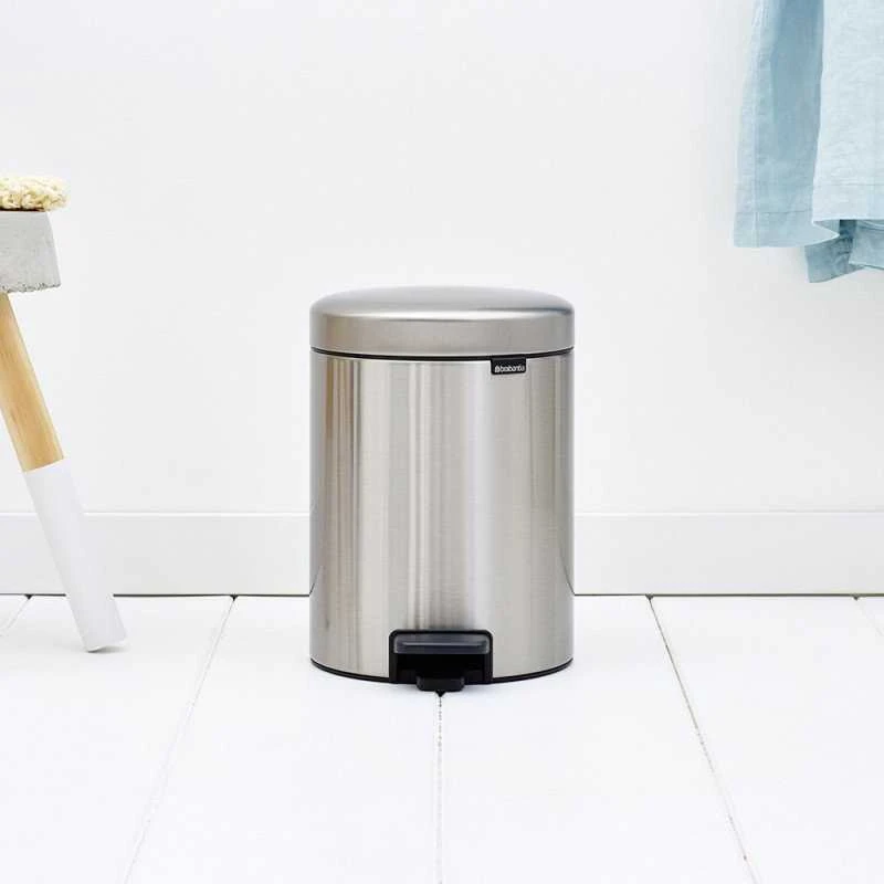 Brabantia Šiukšlių dėžė, NewIcon, 5L - Matt Steel